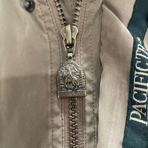 Pacific Trail Khaki Jacket S Multiple Pockets 1945 Design Hiking Camping Outdoor - Picture 6 of 10